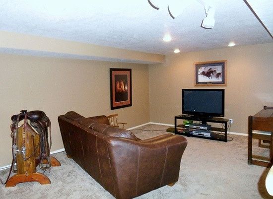 Basement family room