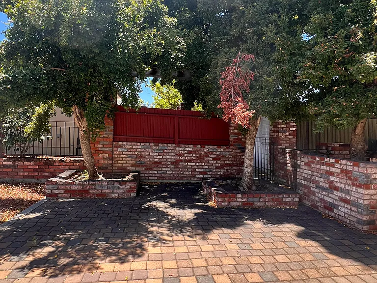 Backyard patio