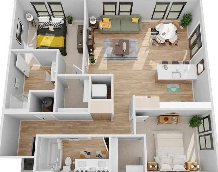 Holstein Floorplan Diagram