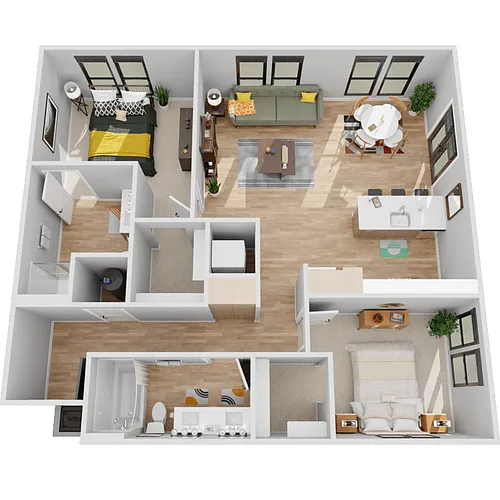 Floor plan Holstein