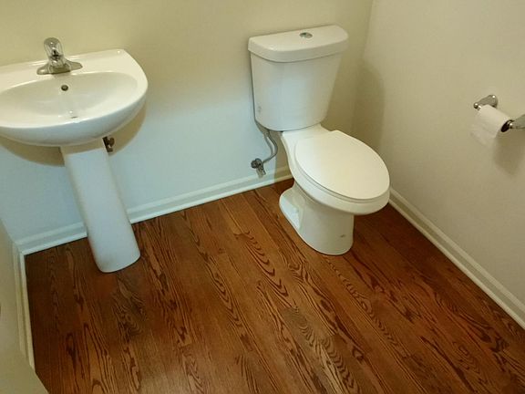 Half bathroom lower level