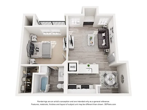 Floor plan A1R