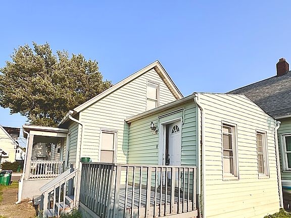 Back of house and side decks (one covered and one uncovered).