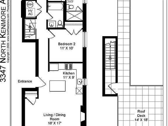 5th image of 3349 N Kenmore Ave #3S