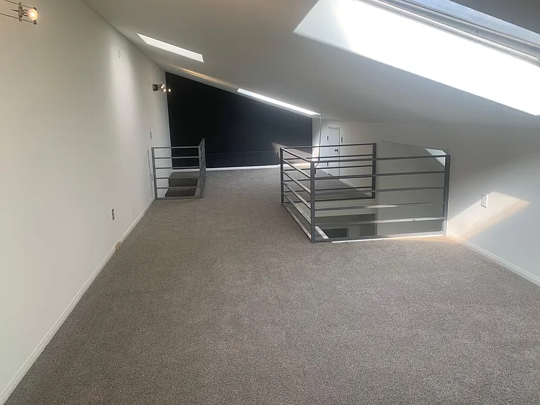 Third floor office/play area, facing north