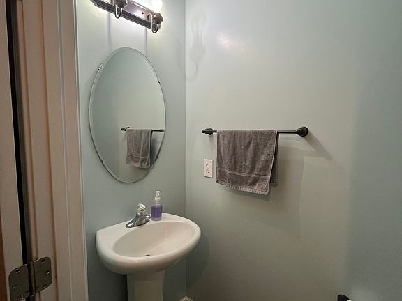 Main floor, half bath