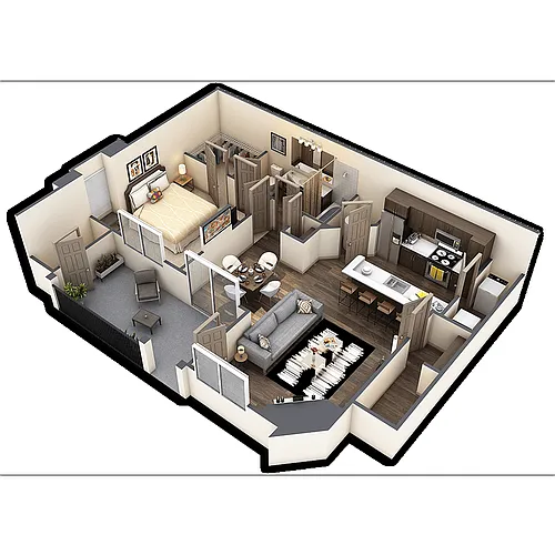 Floor plan Spruce Reserve