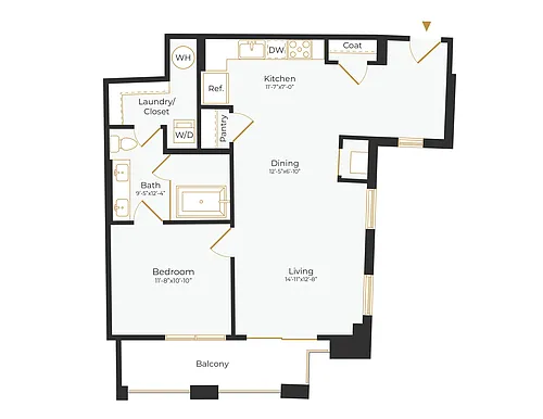 Floor plan A18