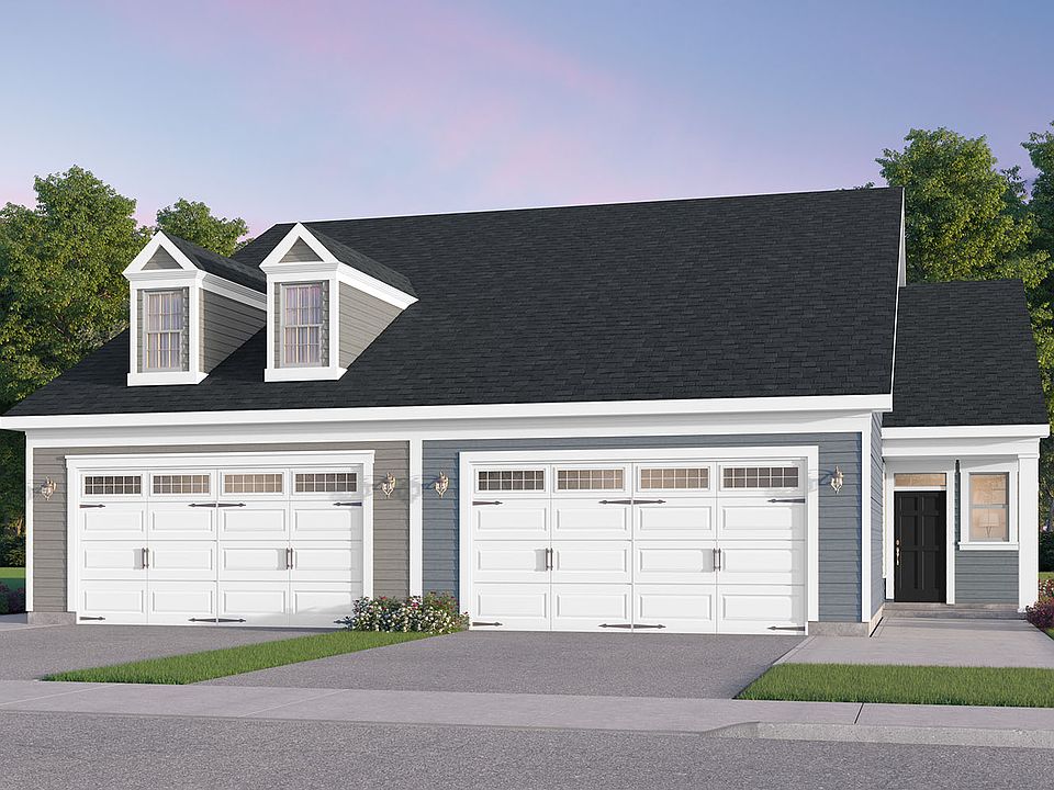 A rendering of the exterior elevation of the Dillon at Heritage Shores by Brookfield Residential