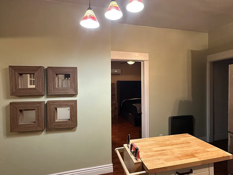 Kitchen into Master Bedroom