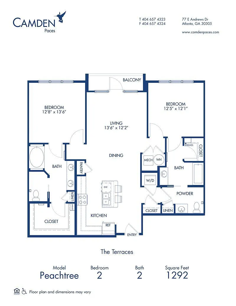 Floor plan Peachtree