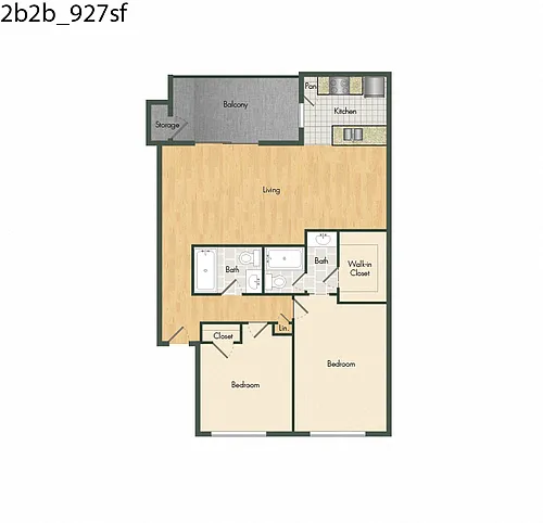Floor plan B6