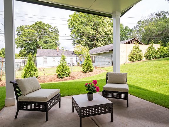 Relax or entertain on the optional back covered porch
