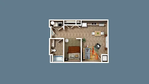 Floor plan Studios