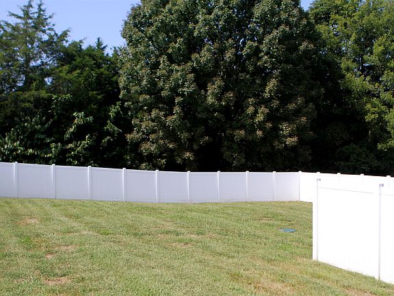 Backyard w/privacy fence