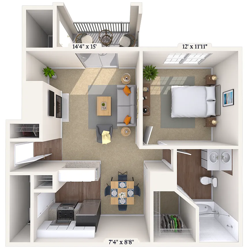 Floor plan Sisley