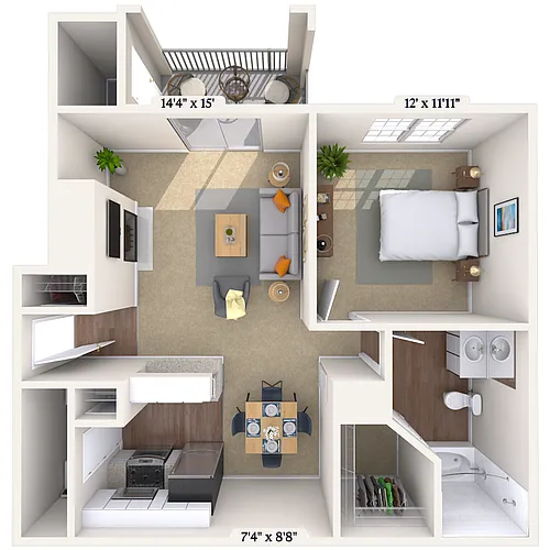 Floor plan Sisley