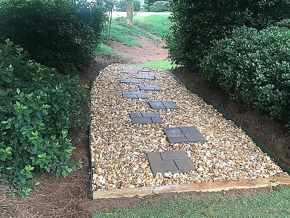 Left side yard