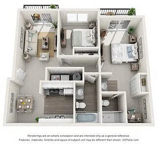Floor plan B3