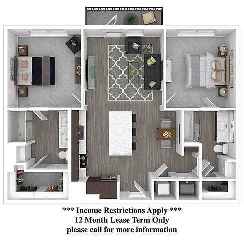 Floor plan B1-EH