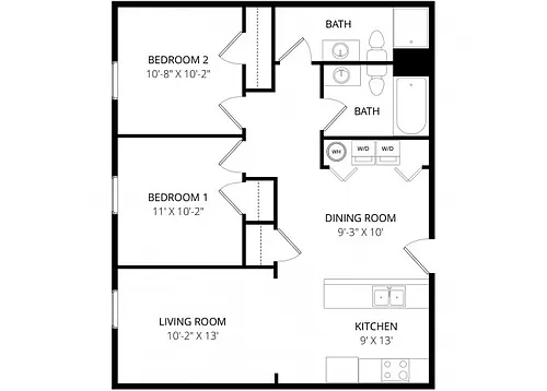 Floor plan Copperstone