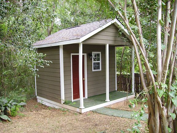 12x12 storage in back of home