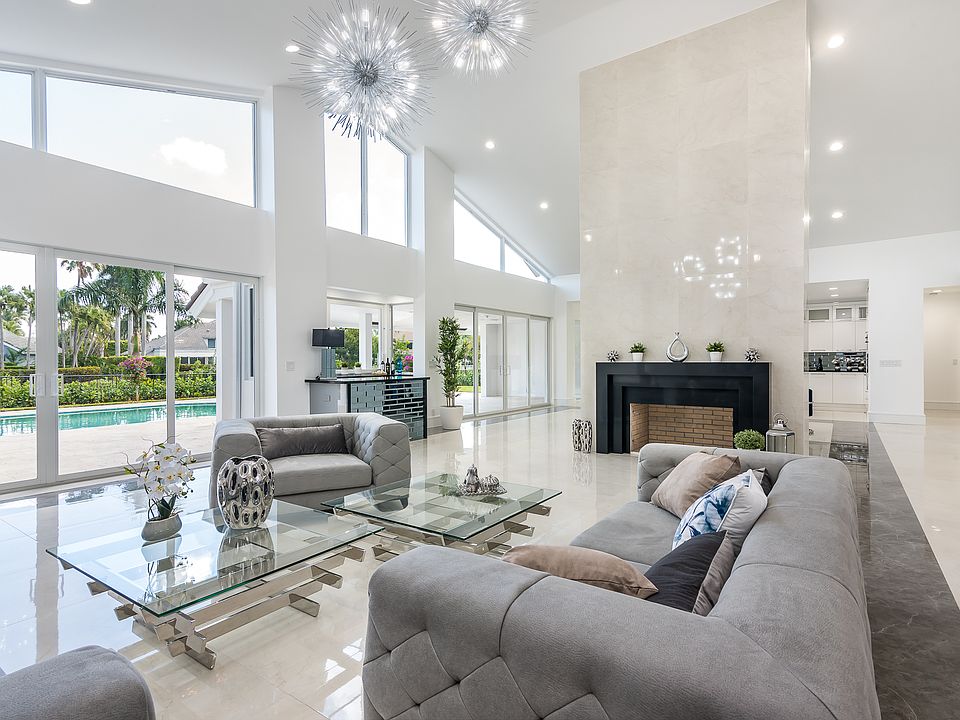 Dramatic open living spaces