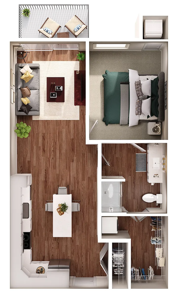 Floor plan Pratt