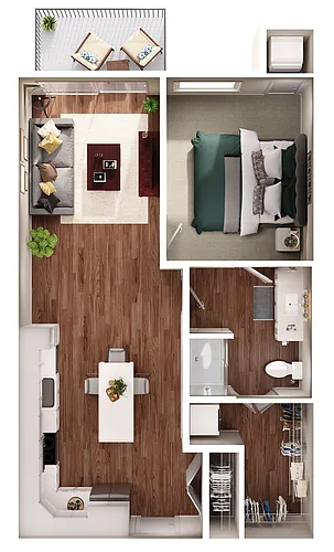 Floor plan Pratt