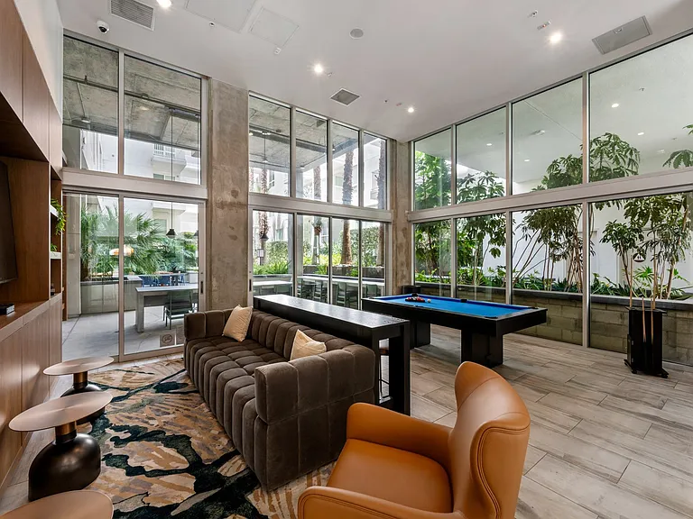 Game Room Space at G12 Apartments in Los Angeles, CA 90015