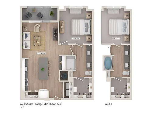 Floor plan A51