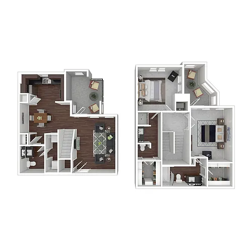 Floor plan TH1 District
