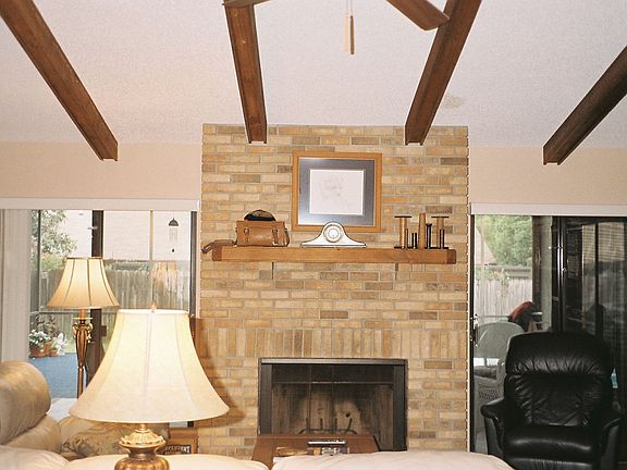 Fireplace - living room