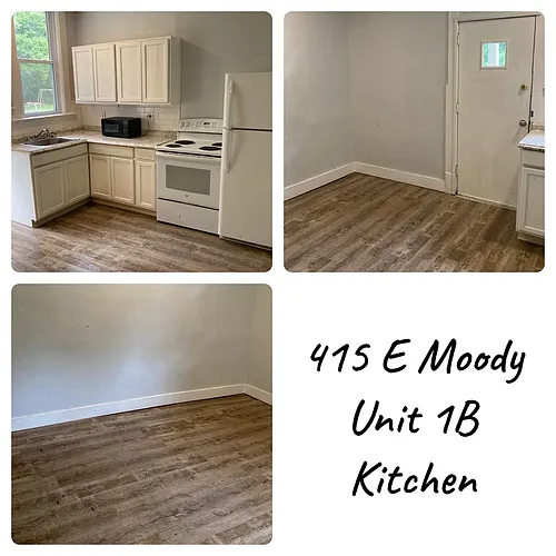 Floor plan 415 East Moody Avenue - 1B