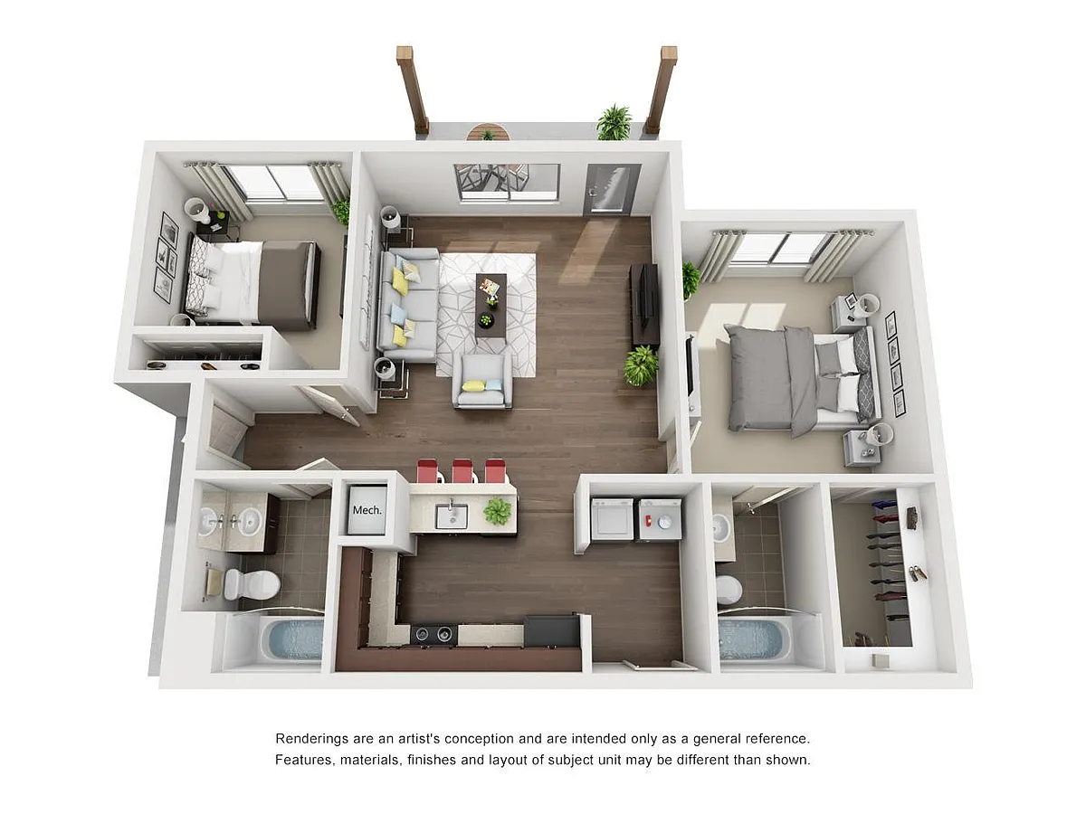 Floor plan Daylight