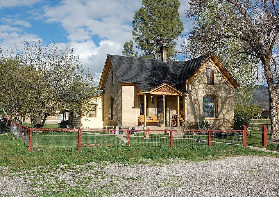 West side of the house