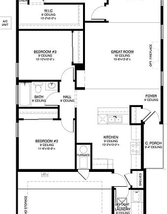 The La Paz Floor Plan