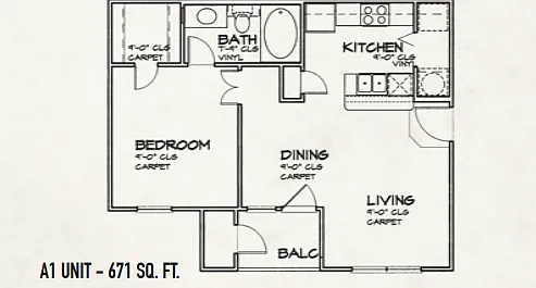 Floor plan A1
