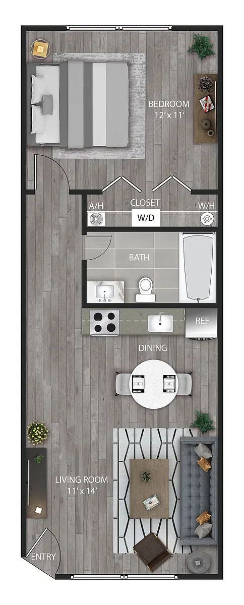 Floor plan Ashland
