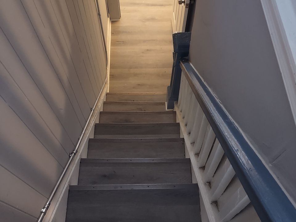 Stairs to upstairs apartment