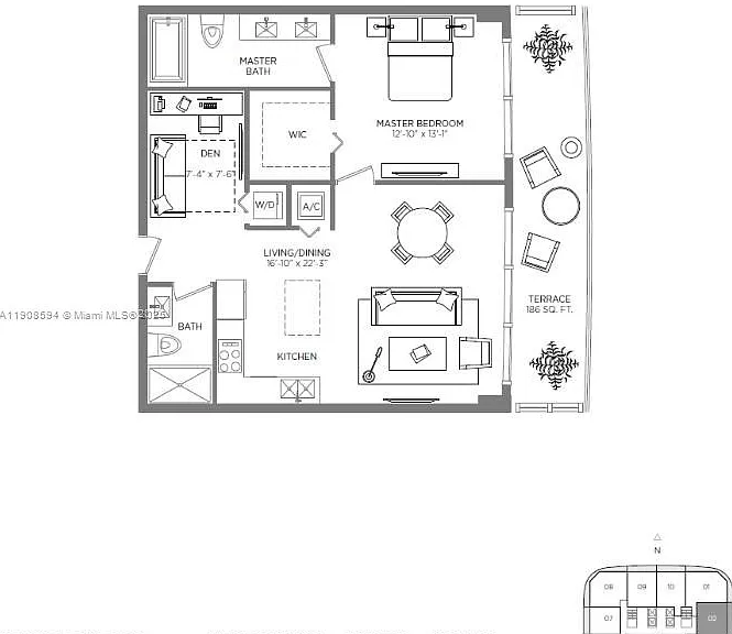 45 SW 9th St #1402 — Photo 7