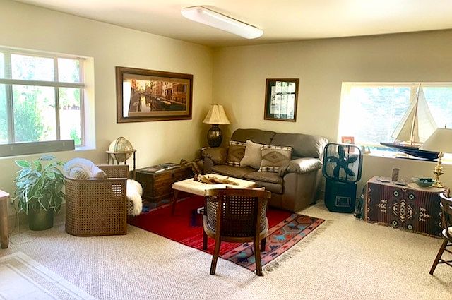 Studio living area