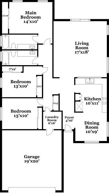 3 bed, 2.0 bath, 1424 sqft, $1,785 — Photo 2