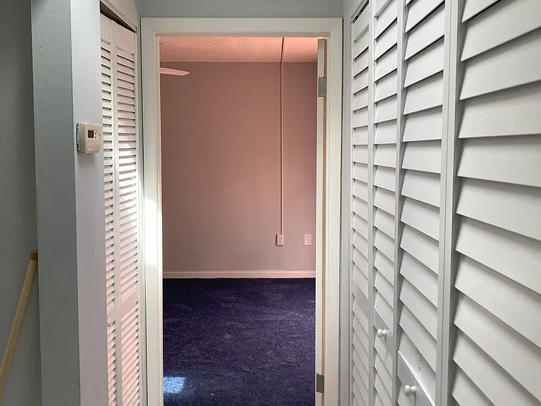 upstairs hall view to guest bedroom