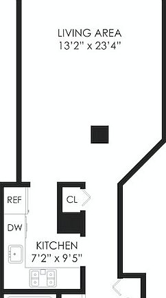 2nd image of 215 W 84th St APT 402