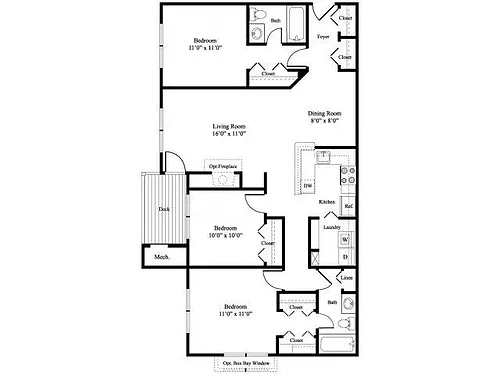 Floor plan C1 - The Magnolia