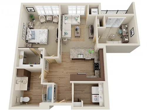 Floor plan C1
