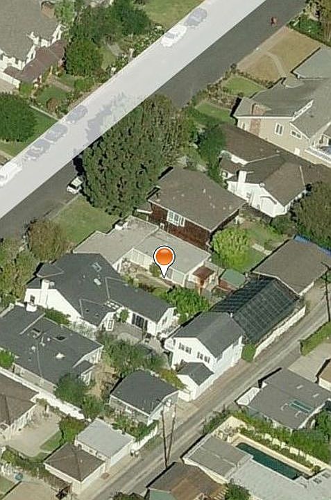 Aerial view looking NW