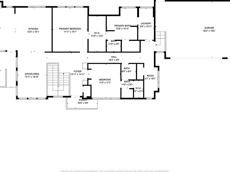 Main Level Floor Plan