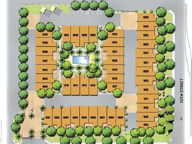 44 unit community